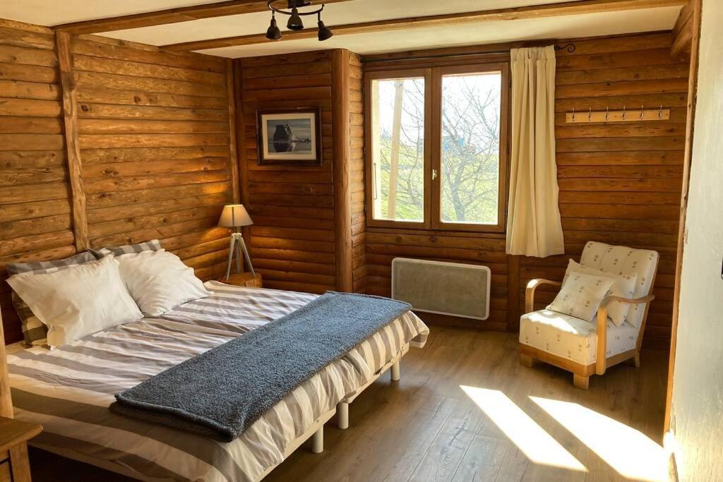 Paisible Chalet Montagne Avec Option Jacuzzi Séez Exterior foto