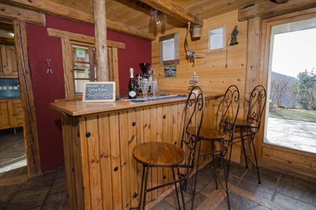 Paisible Chalet Montagne Avec Option Jacuzzi Séez Exterior foto
